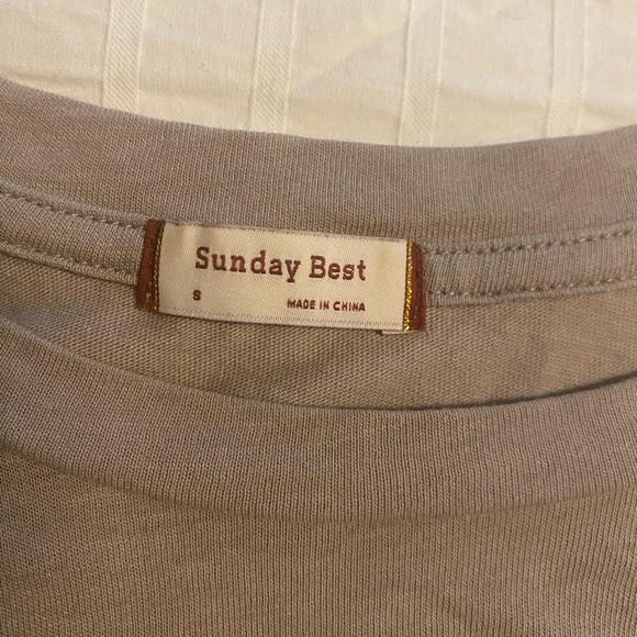 Sunday Best Peplum Tshirt - Picture 2 of 4